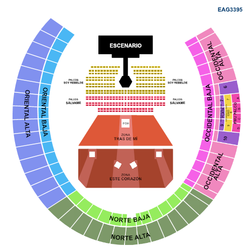 RBD SOY REBELDE TOUR 2023 Estadio Atanasio Girardot MEDELLÍN